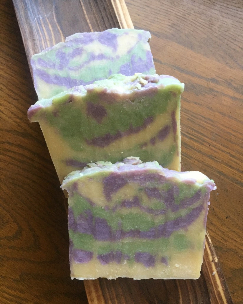 Lilac soap